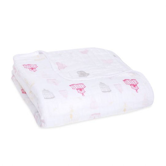 Aden + Anais 'Lovebird-Birdcage' Classic Muslin Dream Blanket