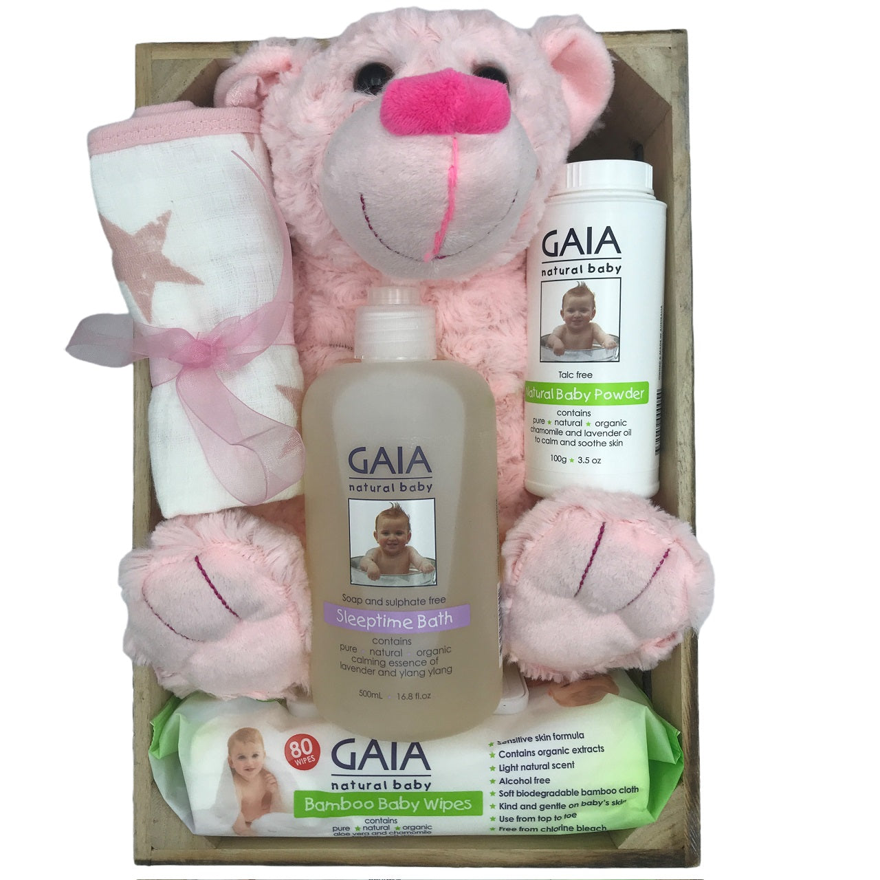 Baby Pink Toned Hamper: Perfect for Baby Girls