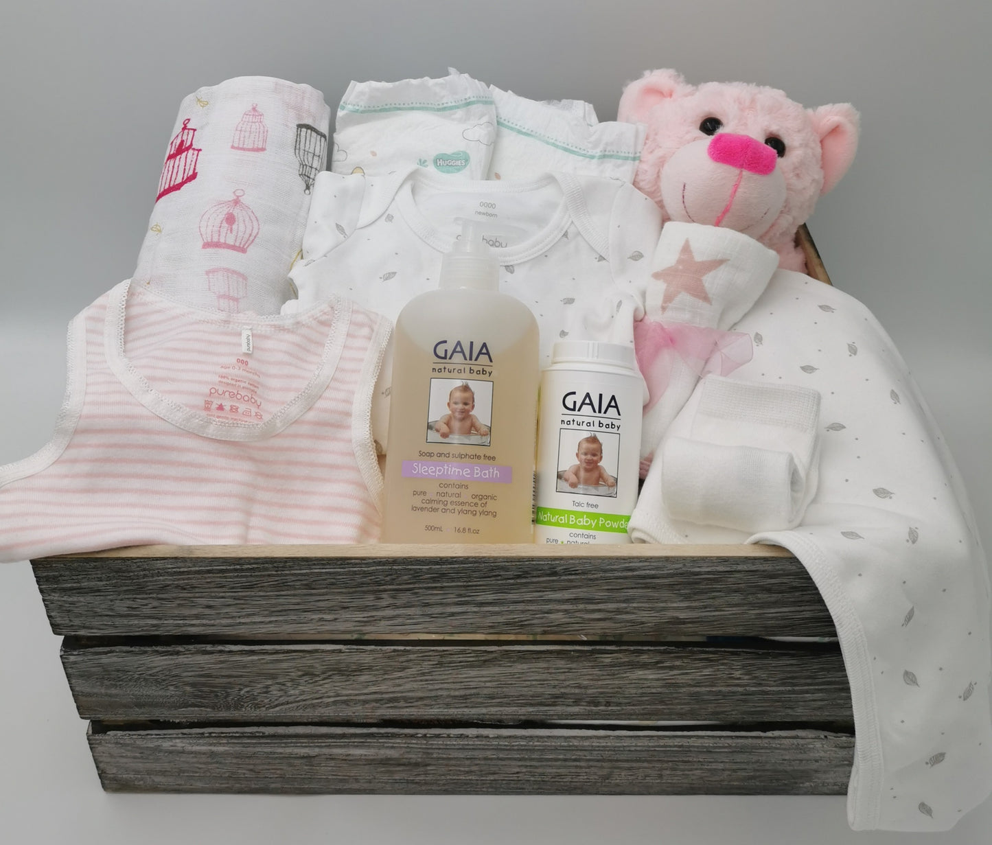 Premium Baby Hamper - Baby Pink - Hampers Plus