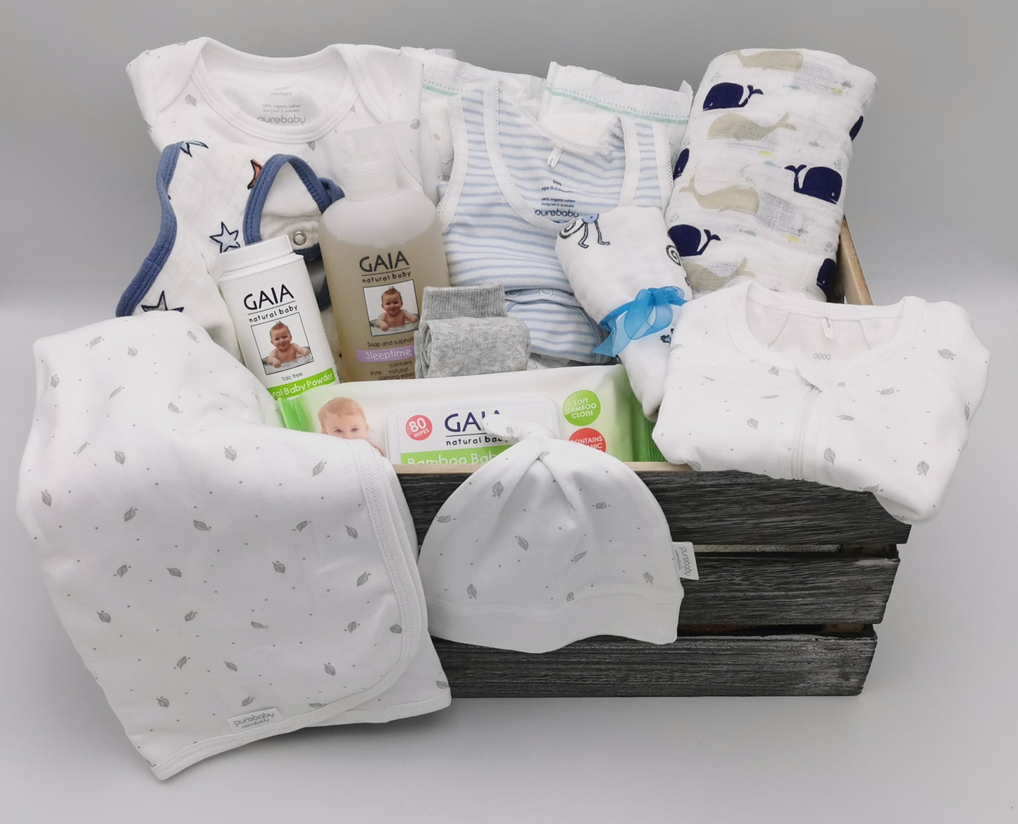 Ultimate Baby Hamper | Baby Blue - Hampers Plus